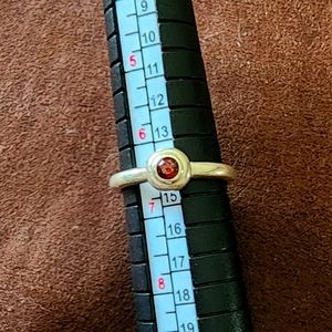 James Avery Birthstone ring, January, size 6.5